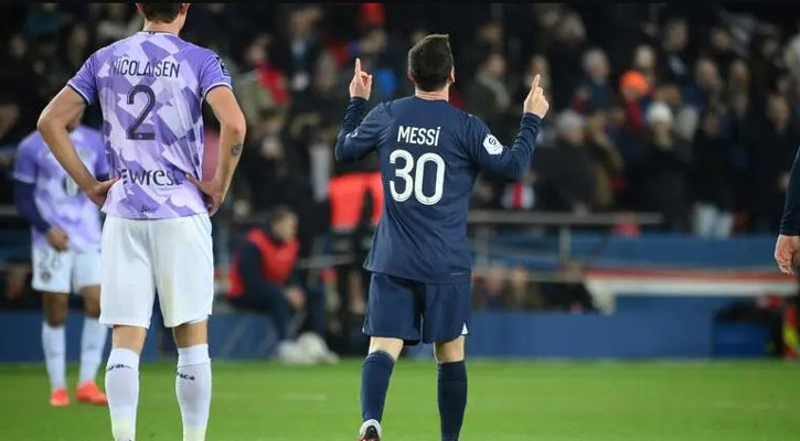 Lionel Messi S Goal Helps Psg Beat Toulouse