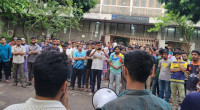 DU students protest restoration of quota in govt jobs