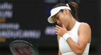Raducanu knocked out of Wimbledon by qualifier Sun