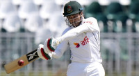 Miraz's fifty helps Bangladesh reach 201-6 at lunch