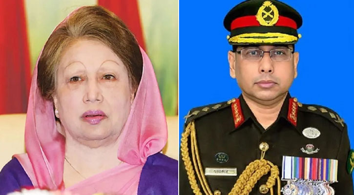 Army chief meets Khaleda Zia