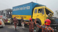 Five-vehicle crash on Dhaka-Mawa expressway injures 20