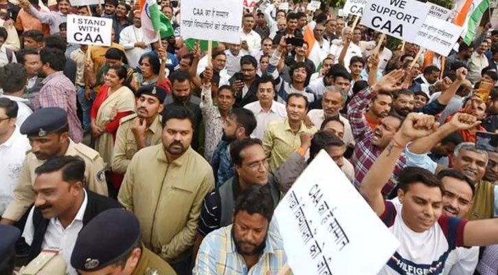 গুজরাটে সিএএ জারি, শোরগোল পশ্চিমবঙ্গের রাজনীতিতে