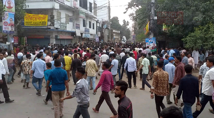 ঝিনাইদহে বিএনপি-ছাত্রলীগ সংঘর্ষে আহত ১০