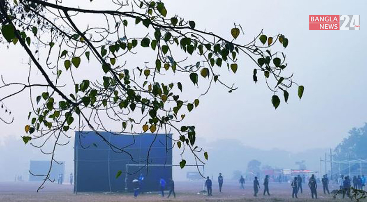 ঘন কুয়াশার চাদরে ঢেকে গেছে শাবিপ্রবি