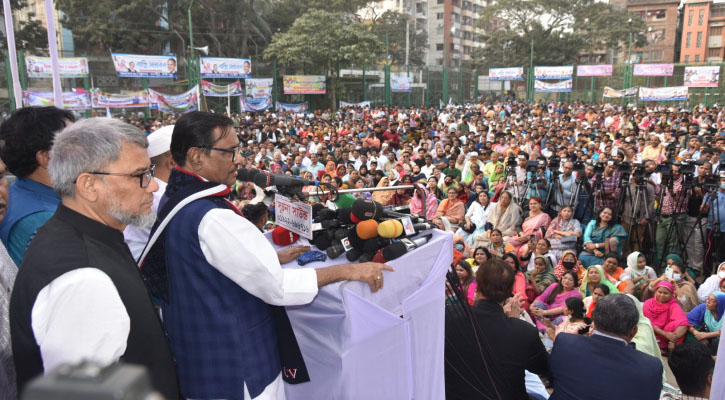 বিএনপি-জামায়াত আবারও আগুন সন্ত্রাস শুরু করেছে: কাদের