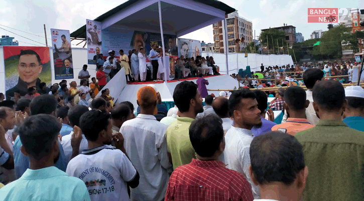 মহাসচিবের সুস্থতা কামনা করে ময়মনসিংহে বিএনপির জনসভা শুরু