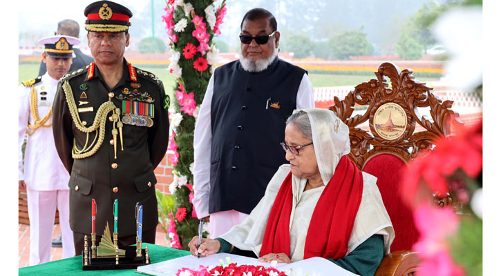 ৭ জানুয়ারির নির্বাচনে গণতন্ত্রের বিজয় হয়েছে: শেখ হাসিনা