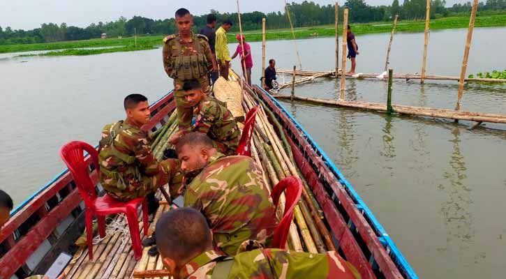 সিংড়ায় অবৈধভাবে মাছ শিকার, বিএনপির ৮ নেতাকর্মীর নামে মামলা