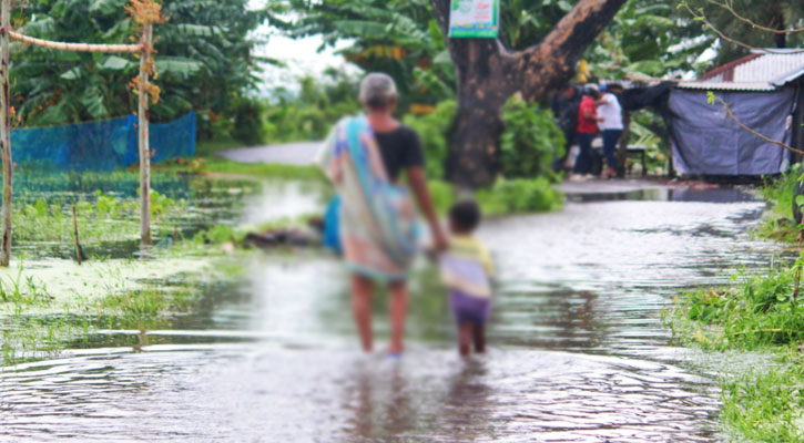 ফের ডুবল ভবদহ অঞ্চলের ৫০ গ্রাম