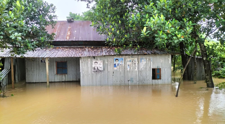 ময়মনসিংহে বন্যা পরিস্থিতির অবনতি, শতাধিক গ্রাম প্লাবিত