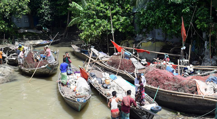 মেঘনায় কাঙ্ক্ষিত ইলিশ পাওয়ার আশা জেলেদের