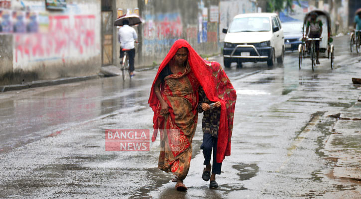 তিন বিভাগে গুঁড়ি গুঁড়ি বৃষ্টি হতে পারে