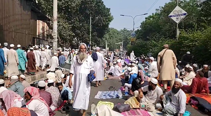 কাকরাইলে বড় জমায়েত সাদপন্থীদের, নিরাপত্তা জোরদার 