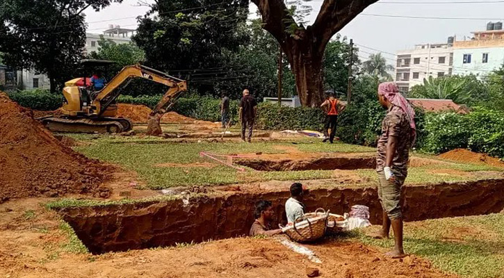 কুমিল্লায় ‘যুদ্ধসমাধিতে’ মিলল ২৩ জাপানি সেনার দেহাবশেষ