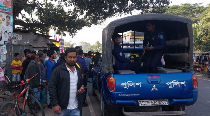 ভাঙ্গায় সড়ক দুর্ঘটনায় বাইক আরোহী দুই বন্ধু নিহত