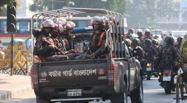 সচিবালয়ে আগুন, ২ প্লাটুন বিজিবি মোতায়েন