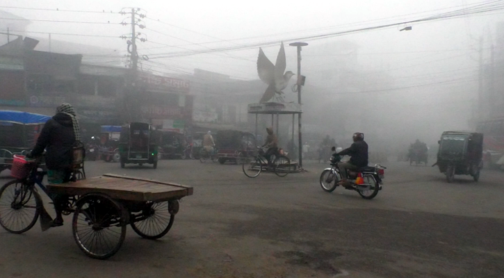 পৌষের শেষ ভাগে চুয়াডাঙ্গায় শীতের দাপট